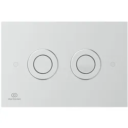 Ideal Standard Septa Pro WC-Betätigungsplatte R0188MY 215x52x145mm, pneumatisch, Stahl gebürstet