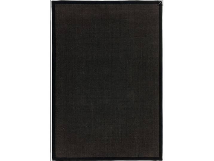 Tapis en fibre végétale noir 120x180 cm