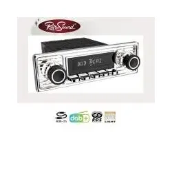 RETROSOUND "MOTOR-1DAB" DAB+ Komplett-Set "Chrome" mit Zubehör