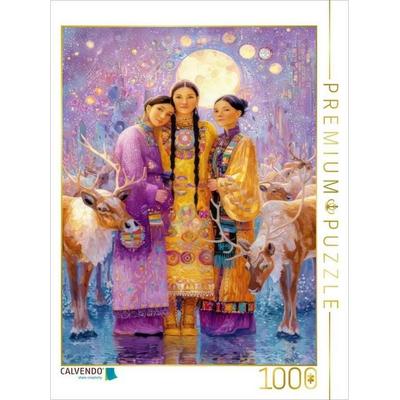 CALVENDO Puzzle Folklorekleidung der norwegischen Ureinwohner | 1000 Teile Lege-Größe 64x48cm Foto-Puzzle für glückliche Stunden