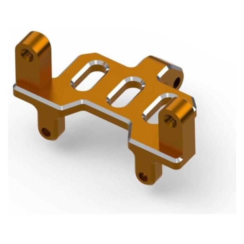 HPI Aluminium-Lenkservohalterung (orange) (HPI161156)