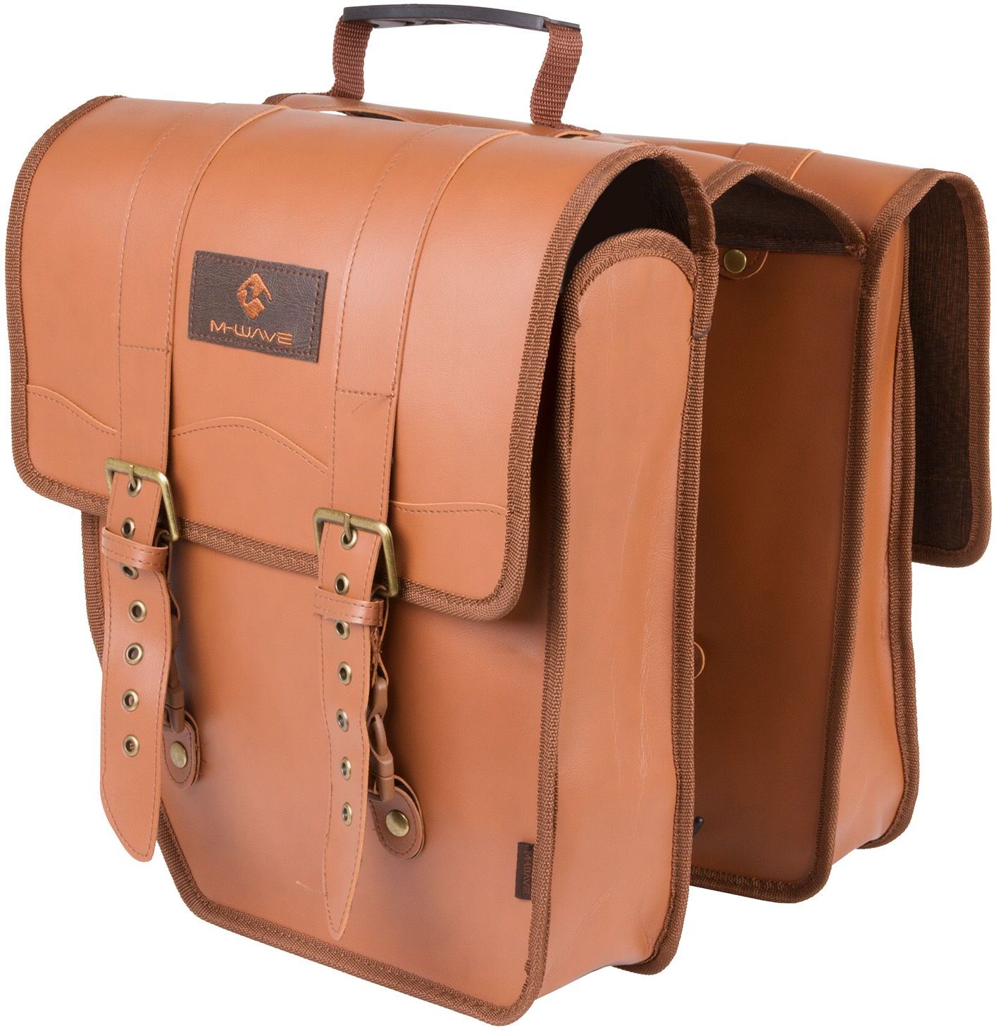 M-Wave Dobbelt Cykeltaske Amsterdam Dobbelt 15l Brun