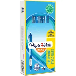 PAPERMATE PAPER MATE® Druckkugelschreiber Inkjoy 300 S0959920 Schreibfarbe Blau 12er Schachtel