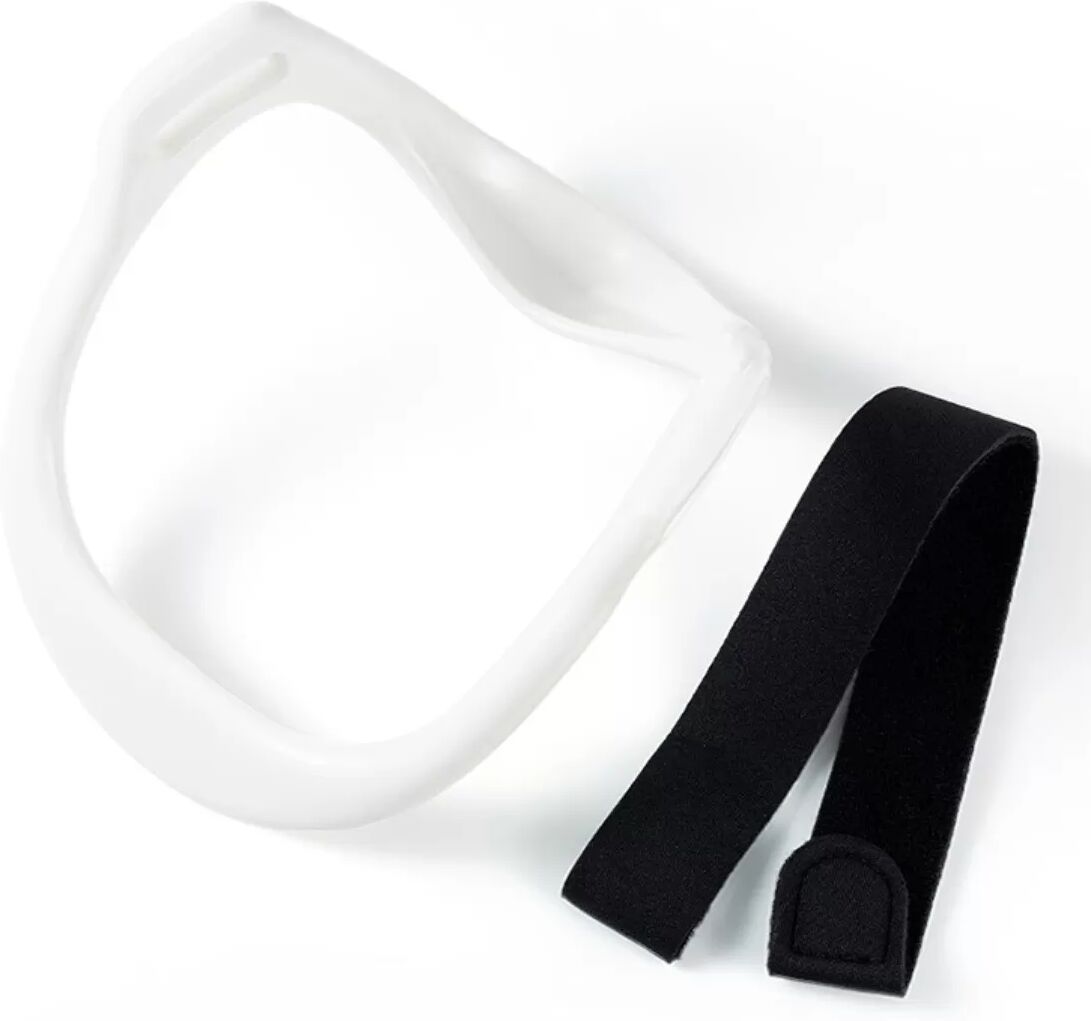 INF Nackenrelaxer 2er-Set — Ergonomische PVC-Nackenstütze und Haltungskorrektor für Büro, Gaming, Lesen, 15 Minuten täglicher Grau