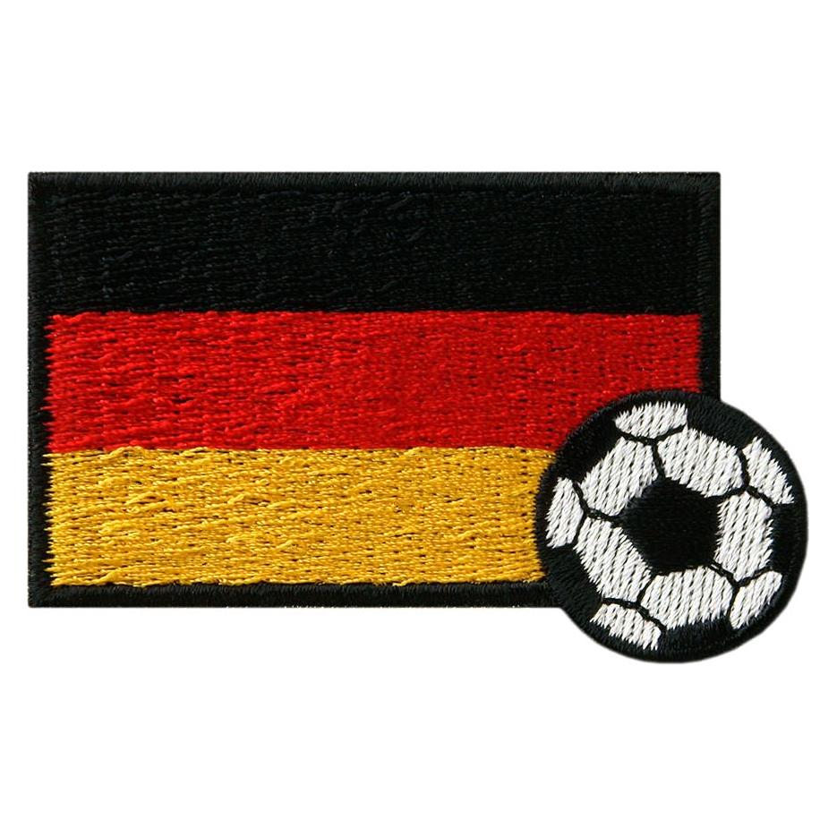 Mono Quick Fussballflagge, Deutschland (1 Stk., 7.30 x 4.60 cm) (12378)