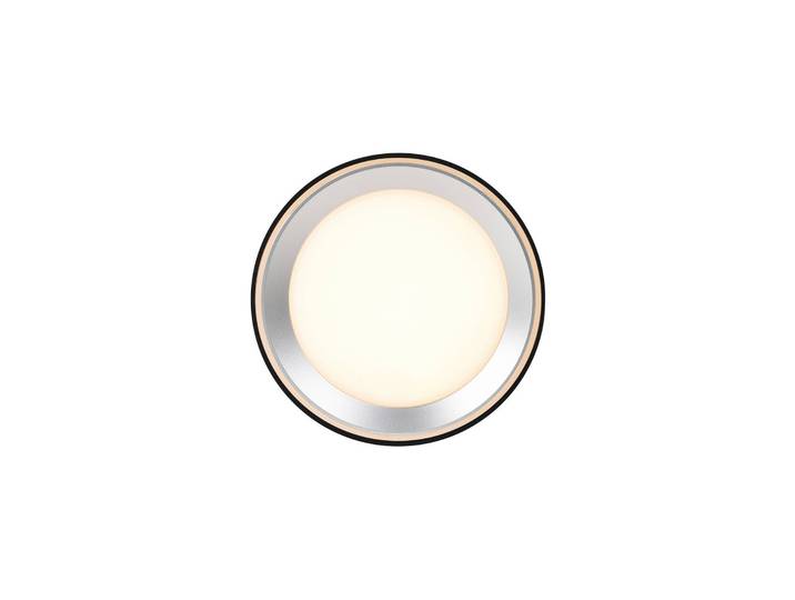 Nordlux LED-Deckenspot Landon Smart, schwarz, Höhe 14 cm dimmbar, schwarz, für Wohn- / Esszimmer, Metall, Smart Home Deckenlampe