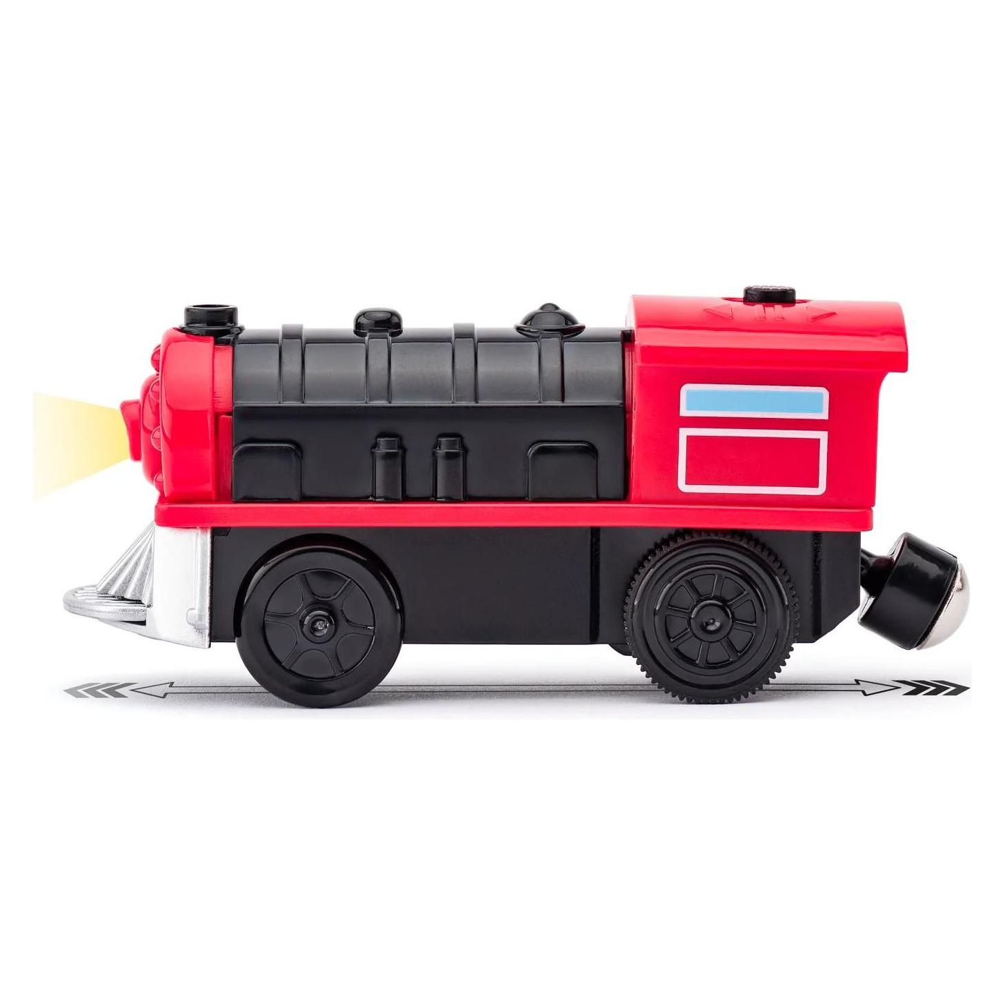 Woody Batteriebetriebener Lokomotive rot (93075)