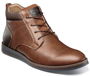 Nunn Bush Circuit DC Plain Toe Chukka Boot - Mens 9.5 Brown Boot W