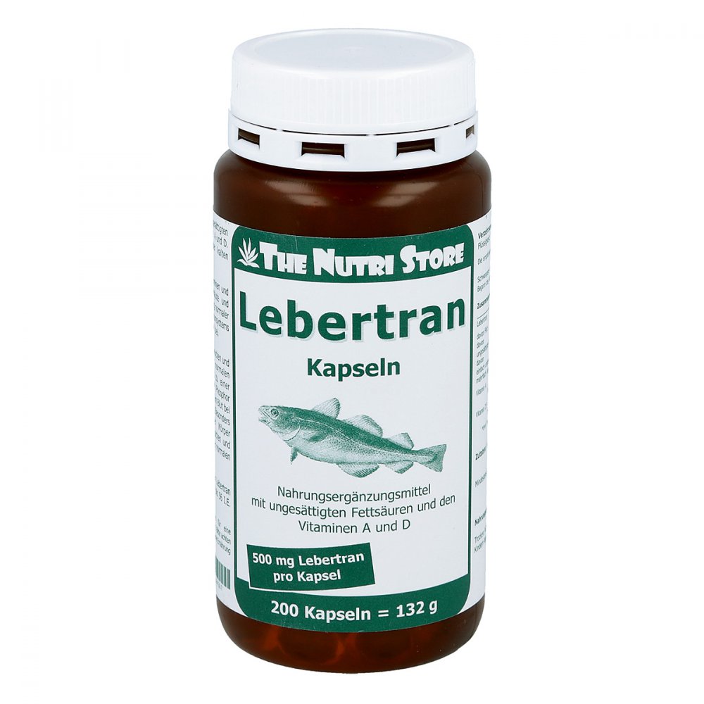 Hirundo Products Lebertran 500 mg Kapseln 00134367