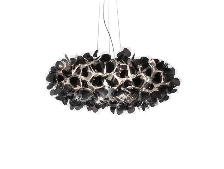 Slamp Designer Hängeleuchte Clizia Mama Non Mama, dimmbar, schwarz, für Wohn- / Esszimmer, Kunststoff, Design
