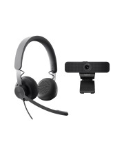Logitech Wired Personal Video Collaboration Kit für Videokonferenzen (991-000339)