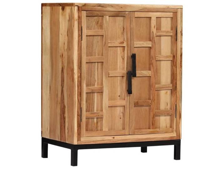 SALE 2026 Buffet Bois d'acacia solide - moderne-design - bois d'acacia massif - marron - résistante aux intempéries - pour salon -
