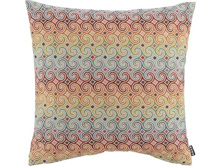 Dekokissen H.O.C.K. Taner , bunt (bunt, gemustert), B:50cm H:10cm L:50cm, Baumwolle, Polyester, Dekokissen_Sitzkissen_Kissenhüllen, Dekokissen, orientalischen Stil, Kissenhülle mit Füllung, 1 Stück