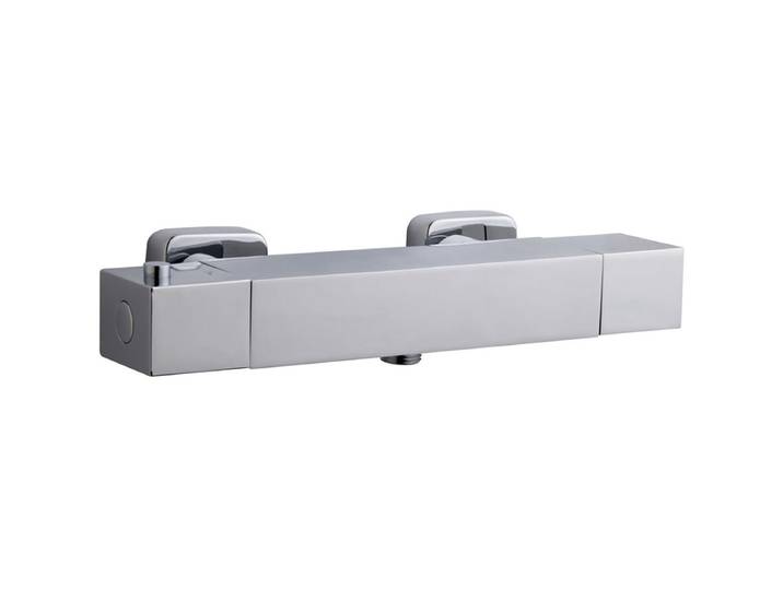 Wiesbaden Rombo Thermostatische Douchemengkraan - Chroom