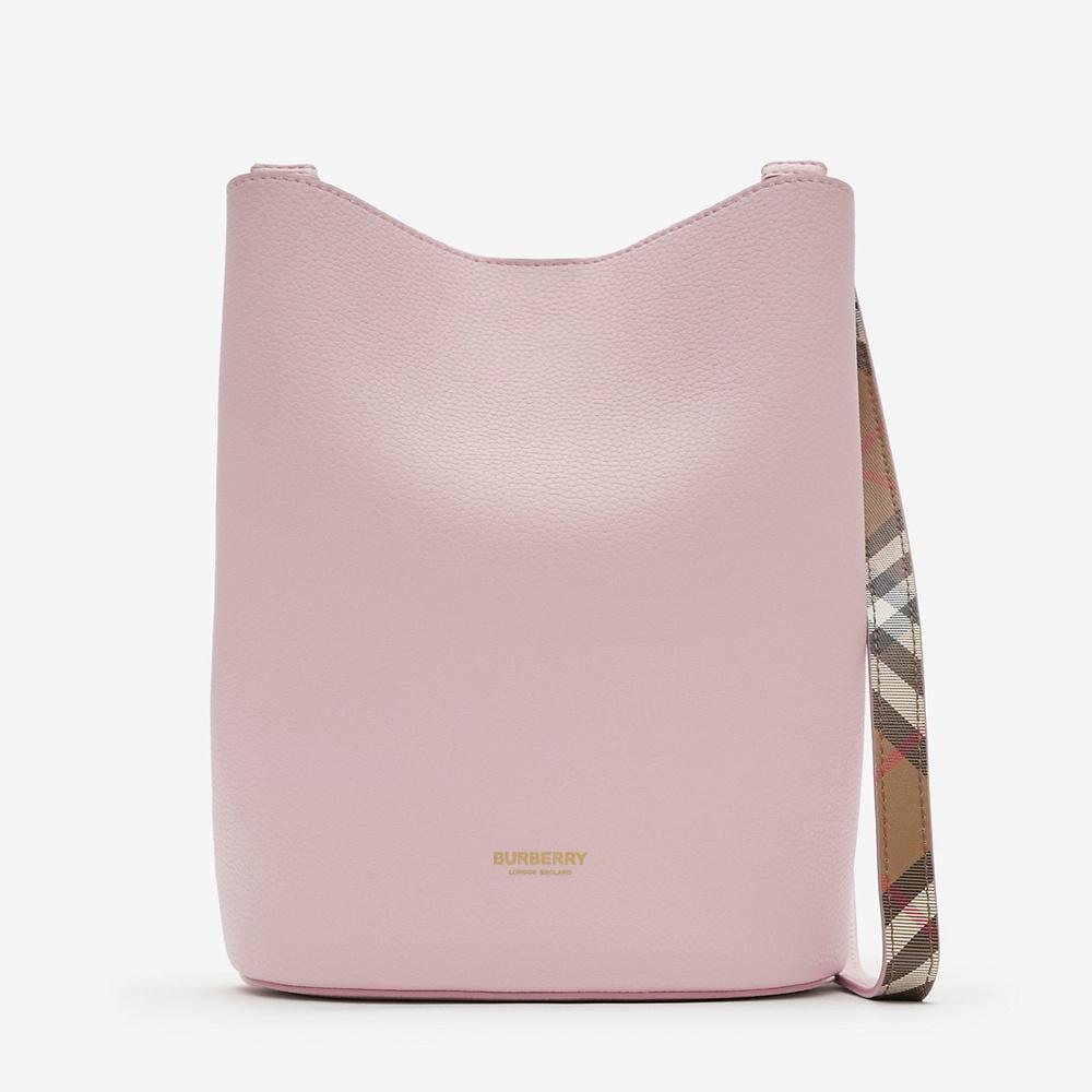 Burberry Damen Bucket Bag Kleine Dbl Faced Bucket Lilac Pink 81214381