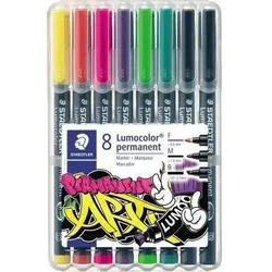 Staedtler Folienstift Lumocolor 31-S WP8 perm 8 St./Pack.