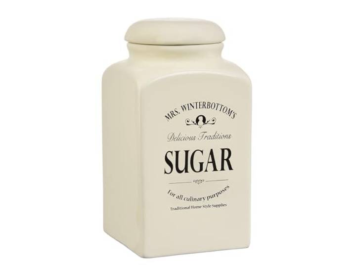 BUTLERS Zuckerdose 1,3l Steingut - MRS. WINTERBOTTOM'S - Vintage-Design