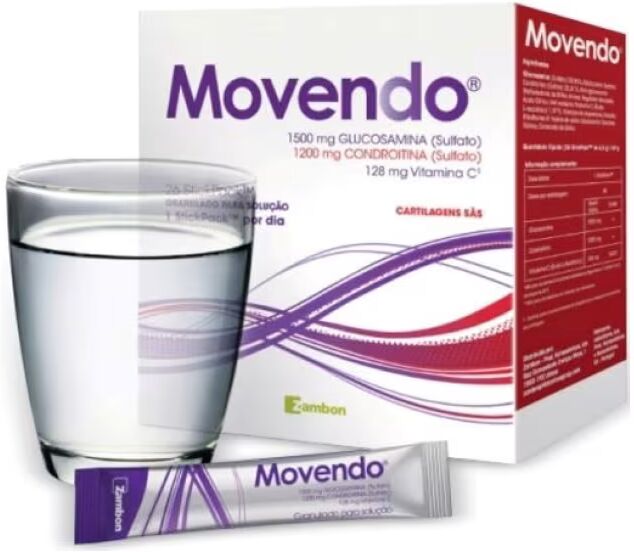 Movendo Granulado para Solução 26 saquetas
