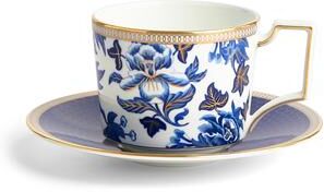 Wedgwood Hibiscus Teacup & Saucer Set