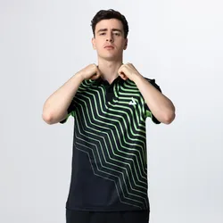Joola Polo Waves Team 25 schwarz/grün XXS - XXS
