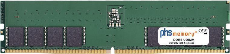 PHS-memory 32GB RAM passend für Gigabyte AORUS PRO B660M rev. 1.0, 32 GB, 1 x 32 GB, DDR5, 4800 MHz