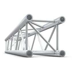 Milos Pro-30 Square F Truss - Straight - Heavy Duty QTVF1000 - 1000 mm - heavy duty - silver - F
