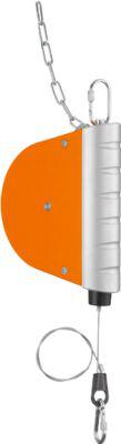 Federzug HAHN+KOLB Autostat Typ 7221, Traglast 7 bis 10 kg, Seilauszugslänge bis 3000 mm, Rückholer, Absturz- & Federbruchsicherung, Spezialkunststoff