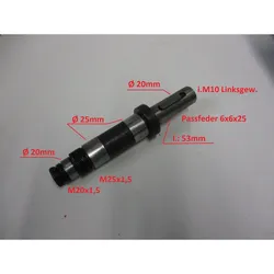 Holzstar Sägewelle FKS 315-2000, 2600 E inkl. Riemenscheibe