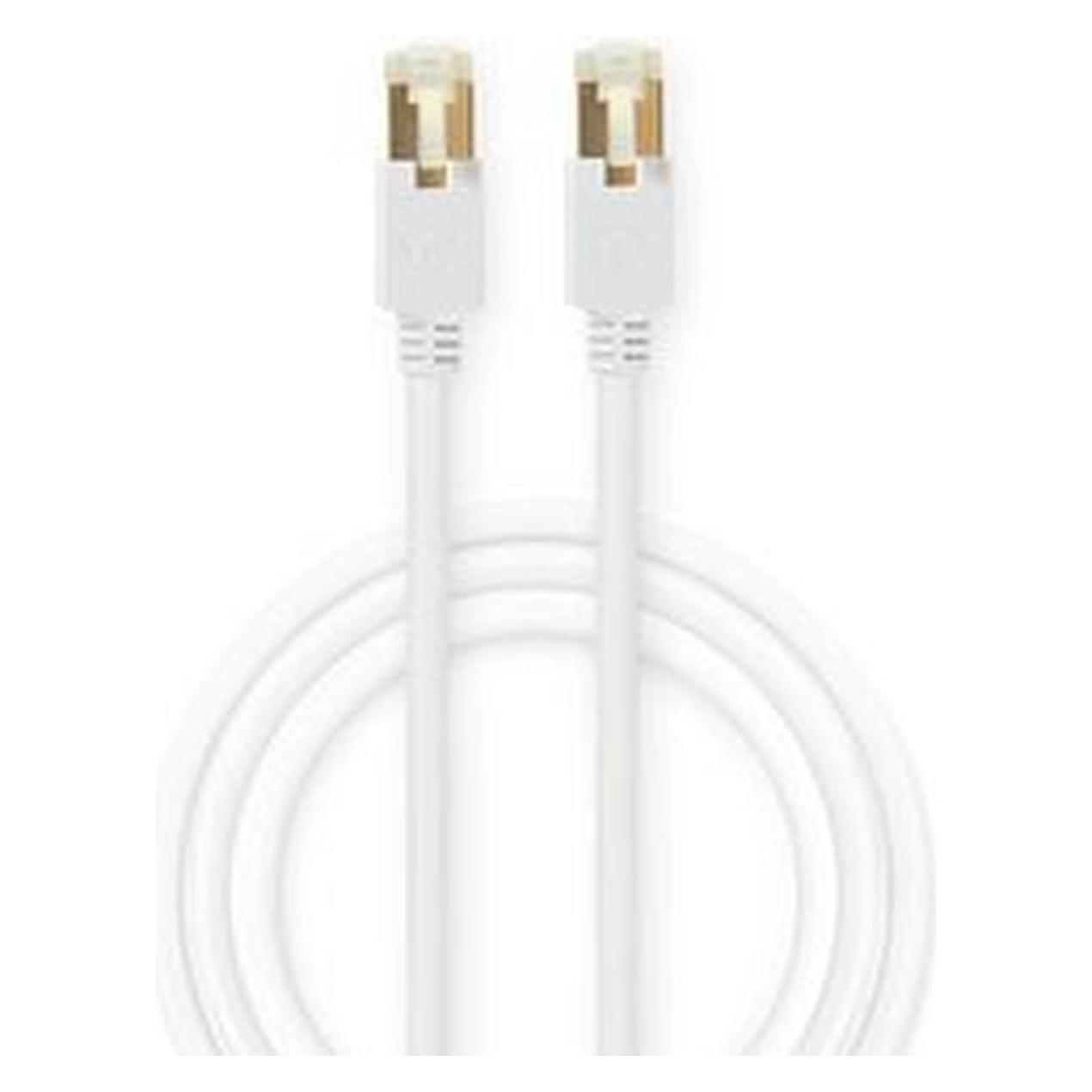 Nedis Cat 6 Kabel- RJ45 8P8C Stecker-- S/FTP- 10.0 m- rund- (S/FTP, CAT6, 10 m) (CCBW85221WT100)