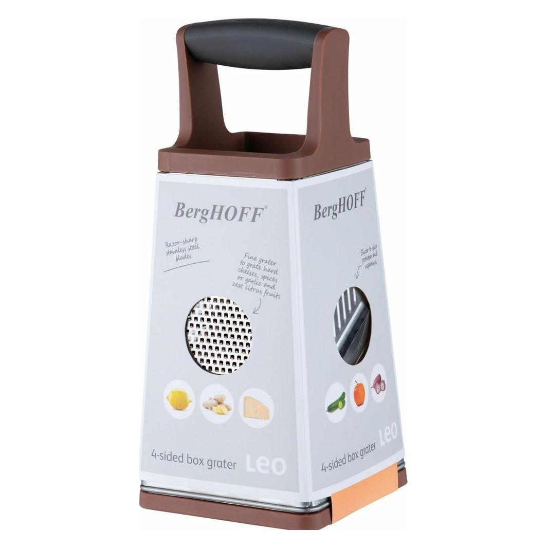 BergHoff Handreibe Leo Braun/Silber (3950200)