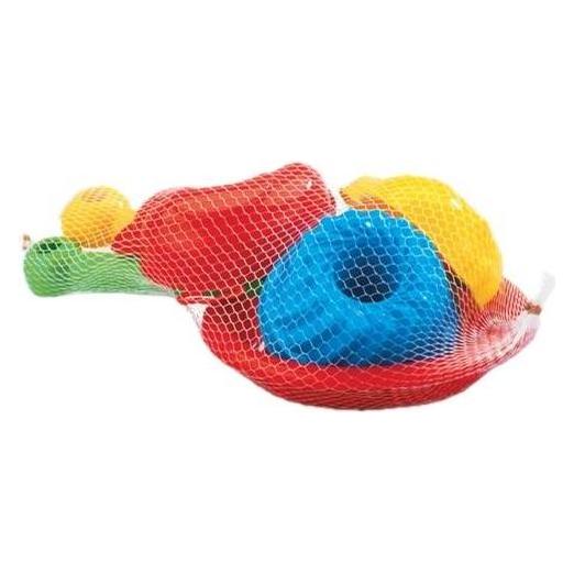 Marioinex Spatel + Rechen + 3 Formen + Sieb (56653835)