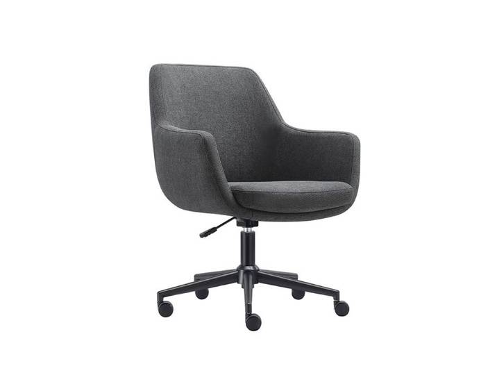 Chaise de bureau/Chaise de salle à manger Volos - Anthracite