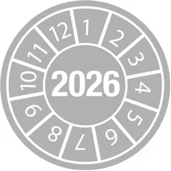 Brady, Etikettenrolle, Inspection Date Labels