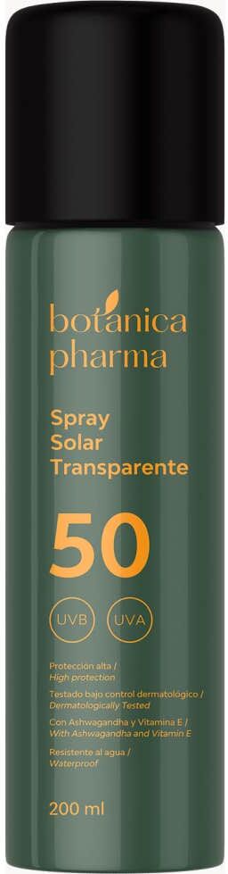 BotánicaPharma Spray Solar Transparente Spf50+ 200 ml
