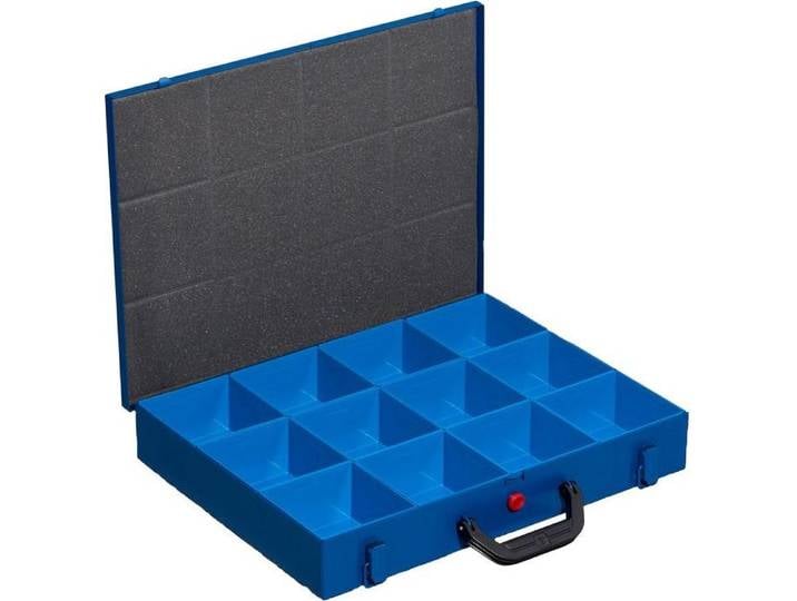 allit 454121 allit mallette métallique pour petites pièces EuroPlus Pro M 44H-12\, bleue