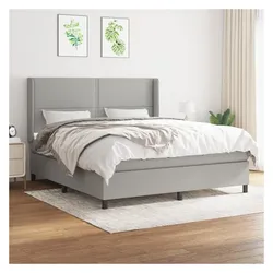 vidaXL, Boxspringbett, Fapenas (Flach mit Nägeln) (180 x 200 cm)
