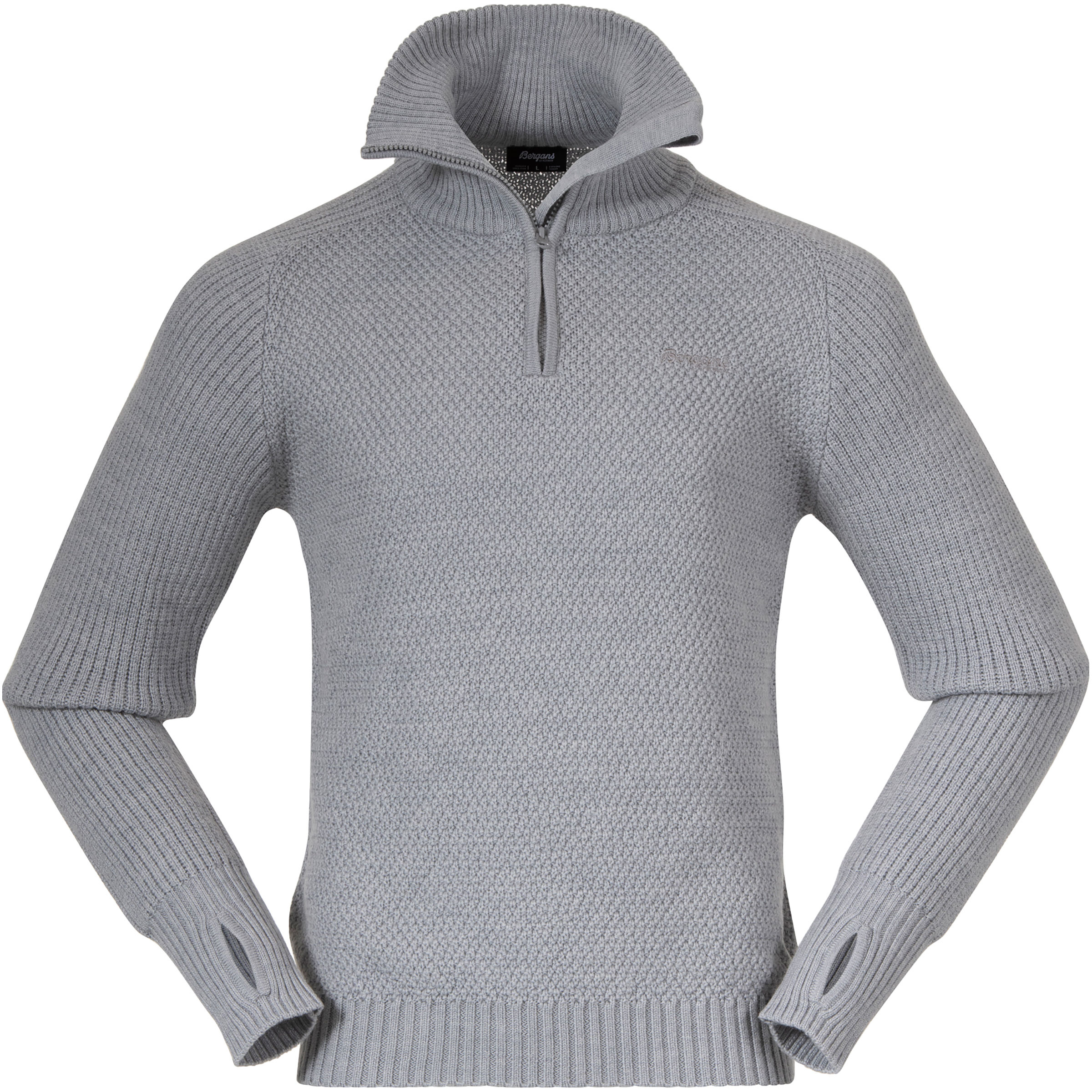 Bergans Ulriken Herren Pullover grau Größe XXL Trekking Schnell trocknend Merinowolle