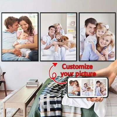 Uplift Picks Custom Photo Canvas Print For Personalized Wedding Family Pet Wall Art g 40cm 60cm