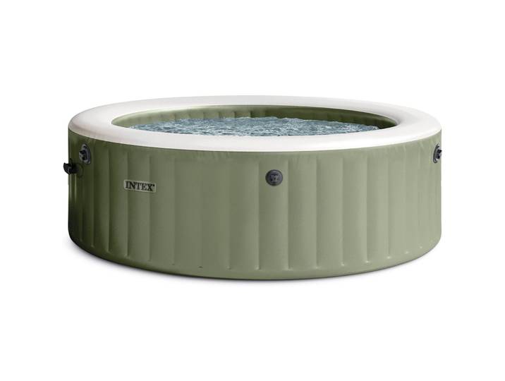 Whirlpool Intex 6-Personen Olive Grün Round Bubble Spa Set D 216 - Whirlpool