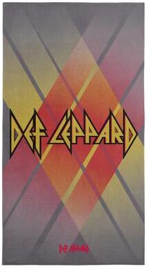 Def Leppard Diamond Fire Microfiber Beach Towel 30x60 inches by THE NORTHWEST GROUP in Def Leppard (Size OS)