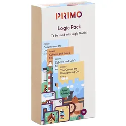 Primotoys Erweiterungsset Cubetto MINT Coding Abenteuer Paket 'Logik', Robotik Zubehör