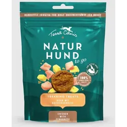 Terra Canis Naturhund Trekking Treats 50g Hundesnack Huhn 12 x 50g