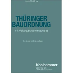 Thringer Bauordnung, Fachbücher von Jens Meissner
