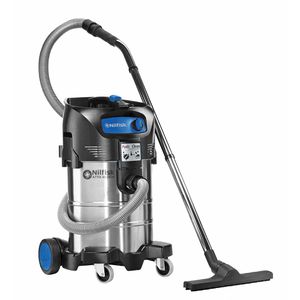 Nilfisk Nass-Trockensauger Attix 40-01 PC INOX, 37 Liter, 1500 Watt, Edelstahlbehälter