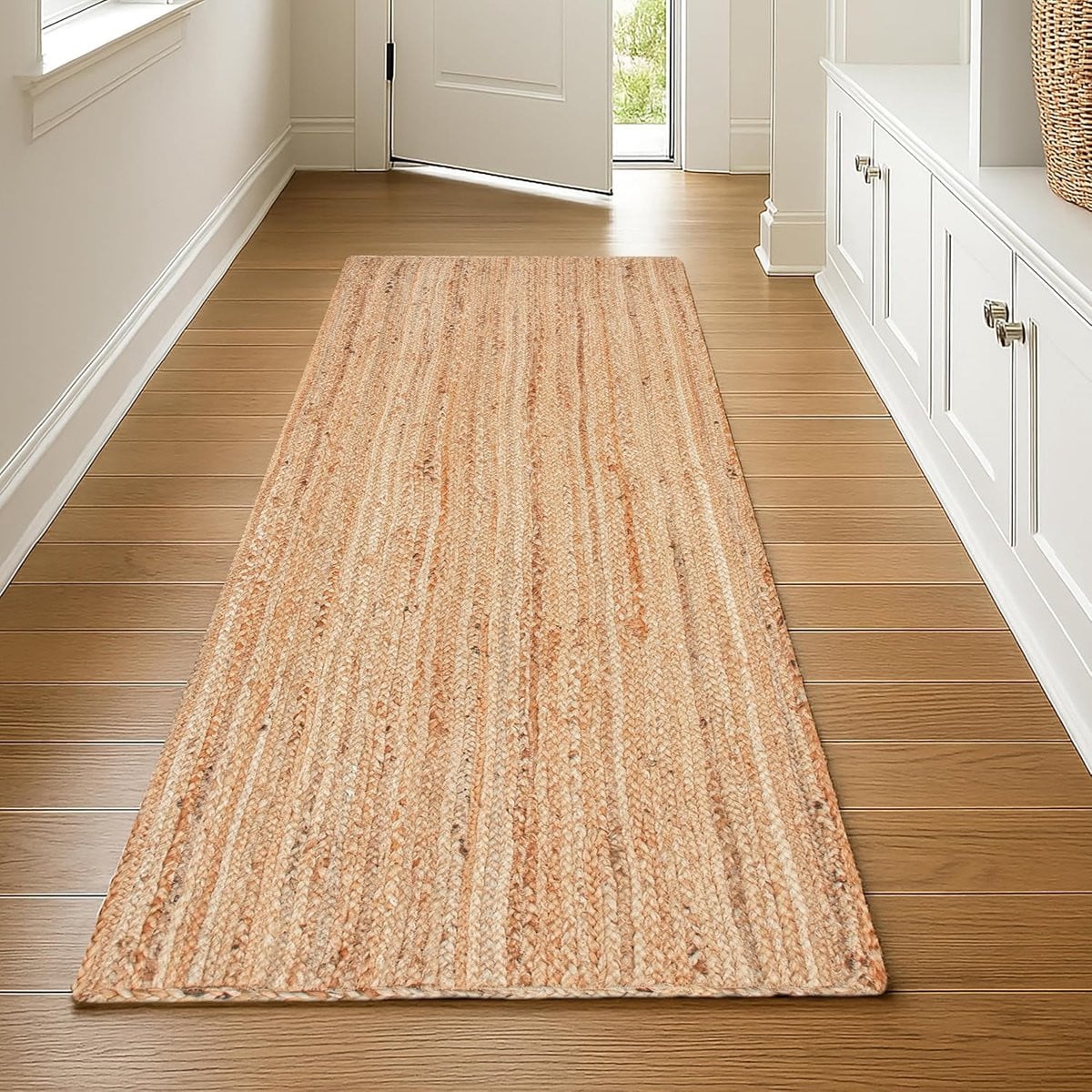 Handgeweven Jute Runner - Natuurlijk - 60 x 180 cm