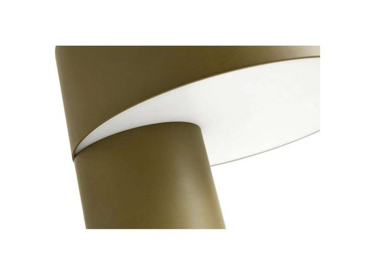 Slant Tischleuchte Khaki Green - HAY - Wohnzimmer - Aluminium