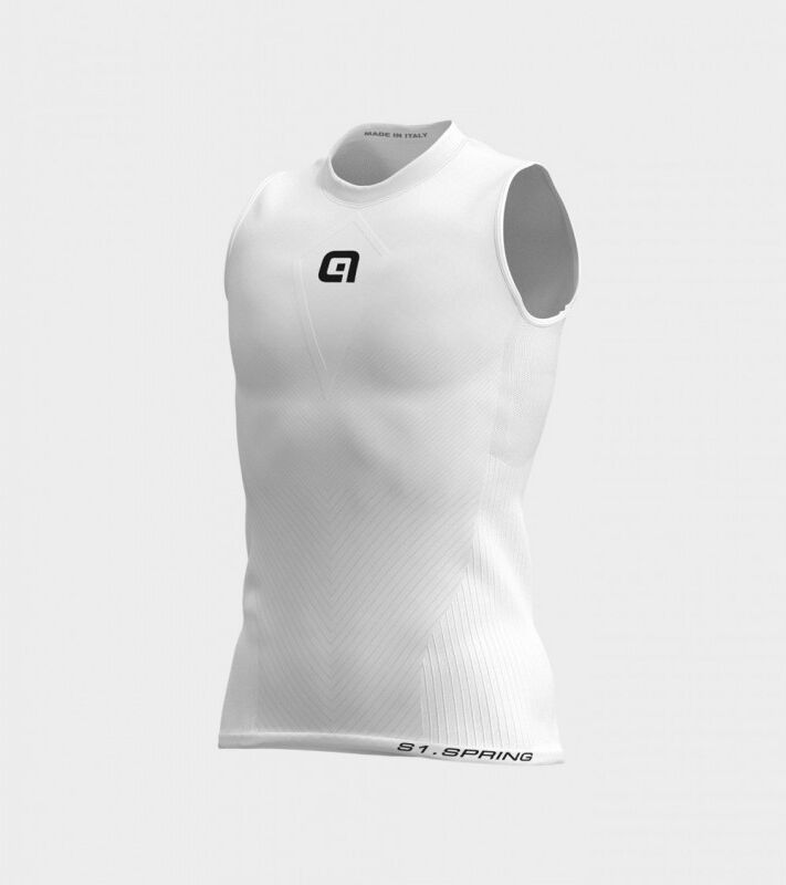 ALE' Maglia intimo senza maniche  S1 SPRING bianco 2026