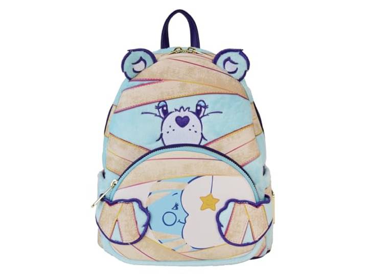 Loungefly Bisounours x Universal Monsters zak à dos Mini Bedtime Bear Mummy