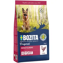 BOZITA Original Adult Classic 3 kg Trockenfutter für Hunde