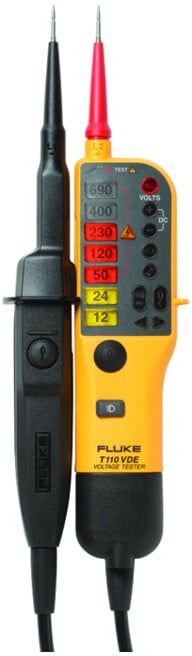 Fluke Testeur de tension et contrôleur de continuité, Type: T110 (4093088)